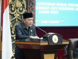DPRD Provinsi Jambi Sampaikan Laporan Pembahasan KUPA PPAS APBD Perubahan 2023