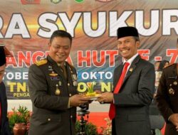 Ketua DPRD Provinsi Jambi Hadiri Hut TNI ke 78 dan Sampaikan Apresiasi Kinerja TNI