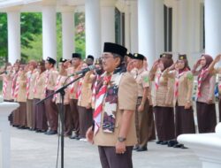 Bupati Tanjabbar Anwar Sadat Pimpin Upacara Pembukaan Perkemahan Bakti Cabang Ke-2 Saka Bakti 2023