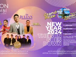 Malam Tahun Baru 2024 di ASTON Jambi Grand Prize LIBURAN GRATIS ke Bali!