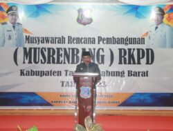 Bupati: Musrembang RKPD Kabupaten Tanjab Barat Tahun 2023 Harus Skala Prioritas