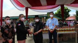 Jelang Lebaran Pemkab Tanjab Barat dan Paguyuban Sinar Mas Jambi Gelar Bazar Minyak Goreng Murah