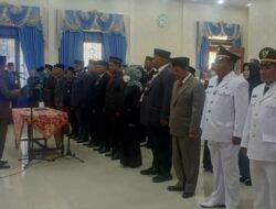 Bupati Tanjabbar Anwar Sadat Lantik Pejabat Eselon II dan III di Rumah Dinas