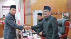 Wakil Bupati Tanjabbar Hairan Hadiri Rapat Paripurna Penjelasan Rancangan Perda APBD 2023
