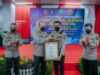 Kapolda Sumsel Menyerahkan Sertifikat Bintang-5 RS Bhayangkara Palembang