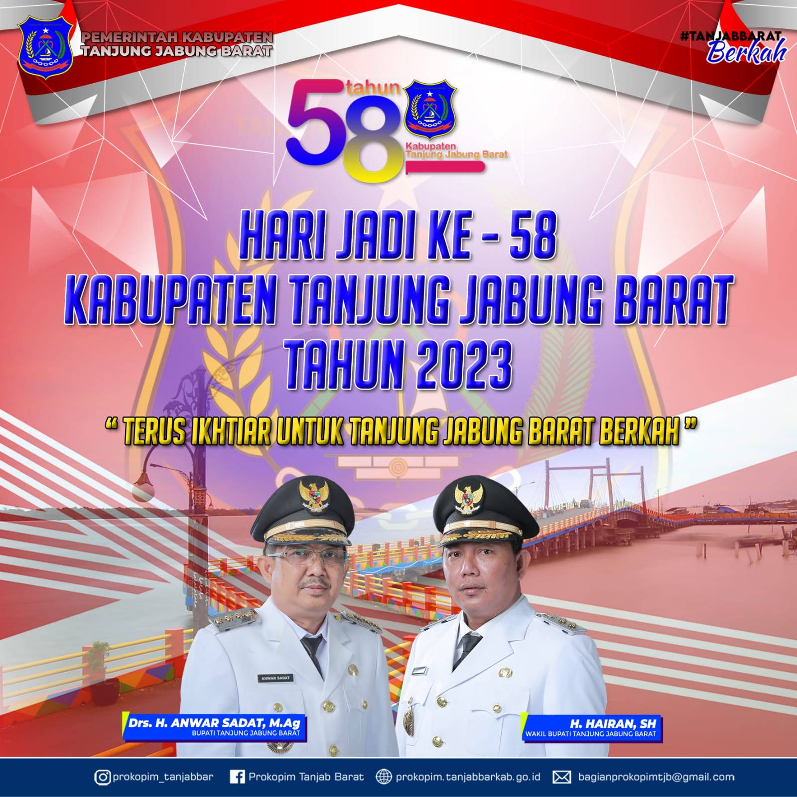 Hari Jadi ke 58 Kabupaten Tanjung Jabung Barat