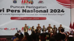 Al Haris Hadiri Puncak HPN 2024 di Ancol Jakarta