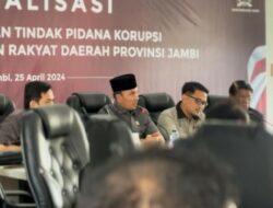 DPRD Bersama KPK Gelar Sosialisasi Pencegahan Tindak Pidana Korupsi