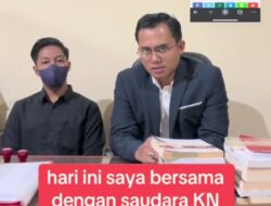 Abdurrahman Sayuti Dampingi KN Sosok Viral Dalam Video Mesum, Buat Laporan di Polda Jambi