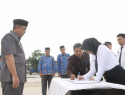 Bupati Tanjabbar Menyerahkan SK 1.467 PPPK 