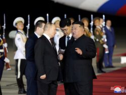 Putin Disambut Meriah di Pyongyang, Kim Jong Un Janjikan Dukungan Penuh untuk Perang Rusia di Ukraina