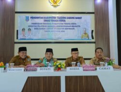 Bupati Tanjab Barat Hadiri Pembukaan Pelatihan Berbasis Kewirausahaan Membatik di Desa Sungai Landak