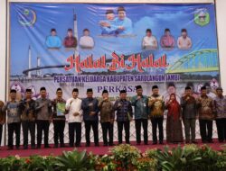 Gubernur dan Wakil Gubernur Jambi Hadiri Halal Bihalal Perkasa Jambi