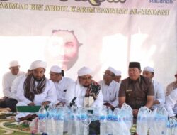 Wabup Tanjabbar Hadiri Haul Syekh Samman Al-Madani Didesa Mendala Jaya