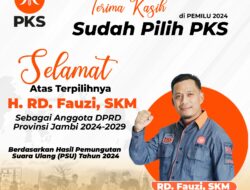 PSU di Batanghari Tuntas, Kursi ke-10 DPRD Provinsi Untuk PKS