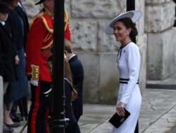 Kate, Putri Wales Britania Hadiri Parade Militer Setelah Berjuang Melawan Kanker