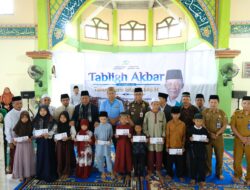 Semarak Muharram, Wagub Sani Santuni 175 Anak Yatim Se-Kecamatan Betara