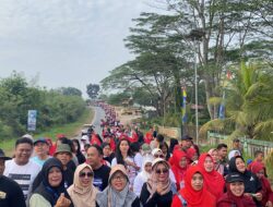 Pecahh!! Ribuan Warga Kota Jambi Ramaikan Jalan Sehat Bahagia Di Talang Gulo