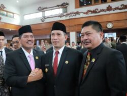 Pjs Bupati Tanjabbar Hadiri Rapat Paripurna Pengambilan Sumpah Jabatan Pimpinan DPRD Provinsi Jambi Periode 2024-2029