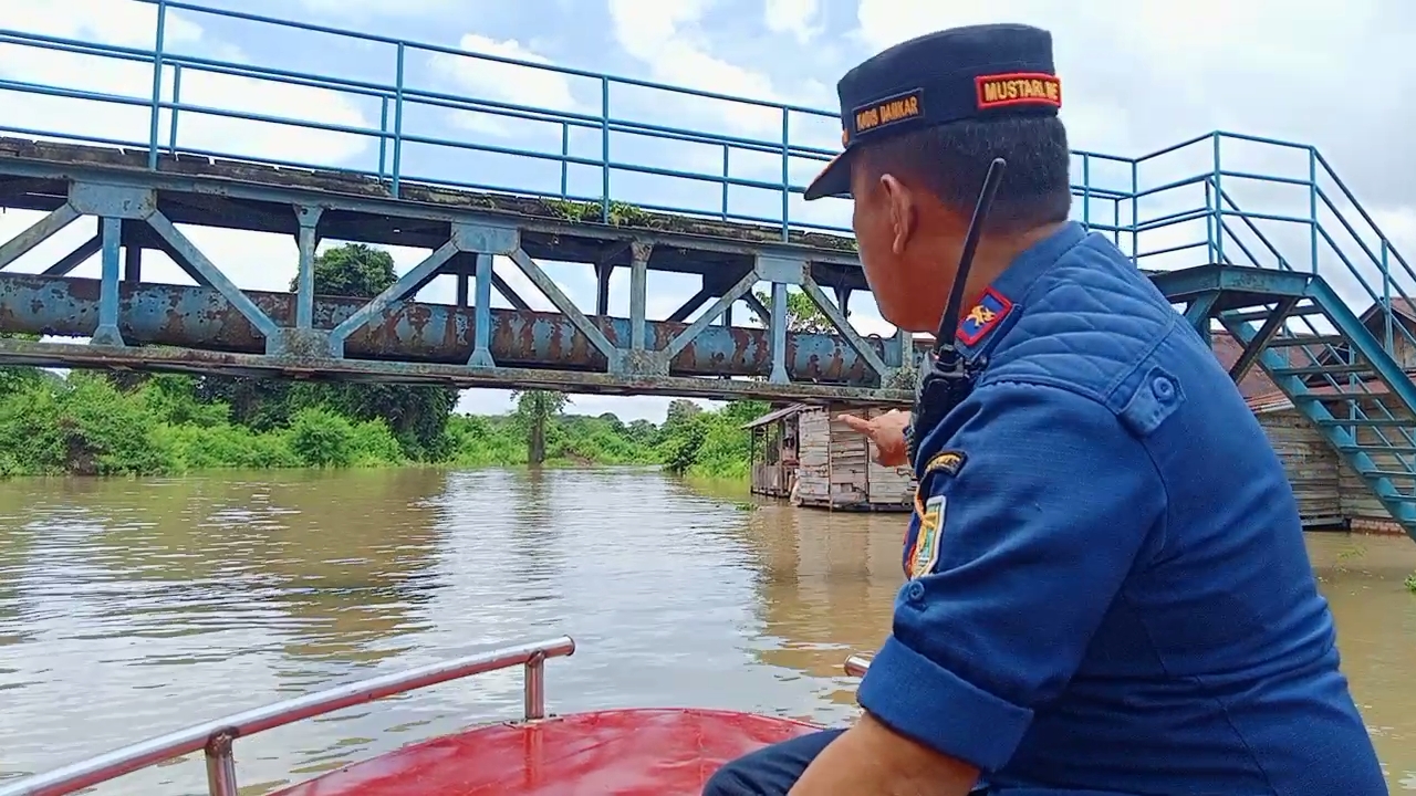 Banjir Landa 8 Kecamatan di Kota Jambi, Pemkot Tetapkan Status Siaga Dua [SR28/Ist]