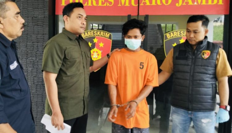Polres Muaro Jambi Tangkap Pemuda yang Aniaya dan Rampas Motor Pacar [SR28/Ist]