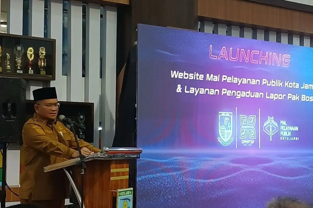 Pemkot Jambi Luncurkan Aplikasi 'Pak Bos' untuk Tingkatkan Pelayanan Publik [SR28/Ist]