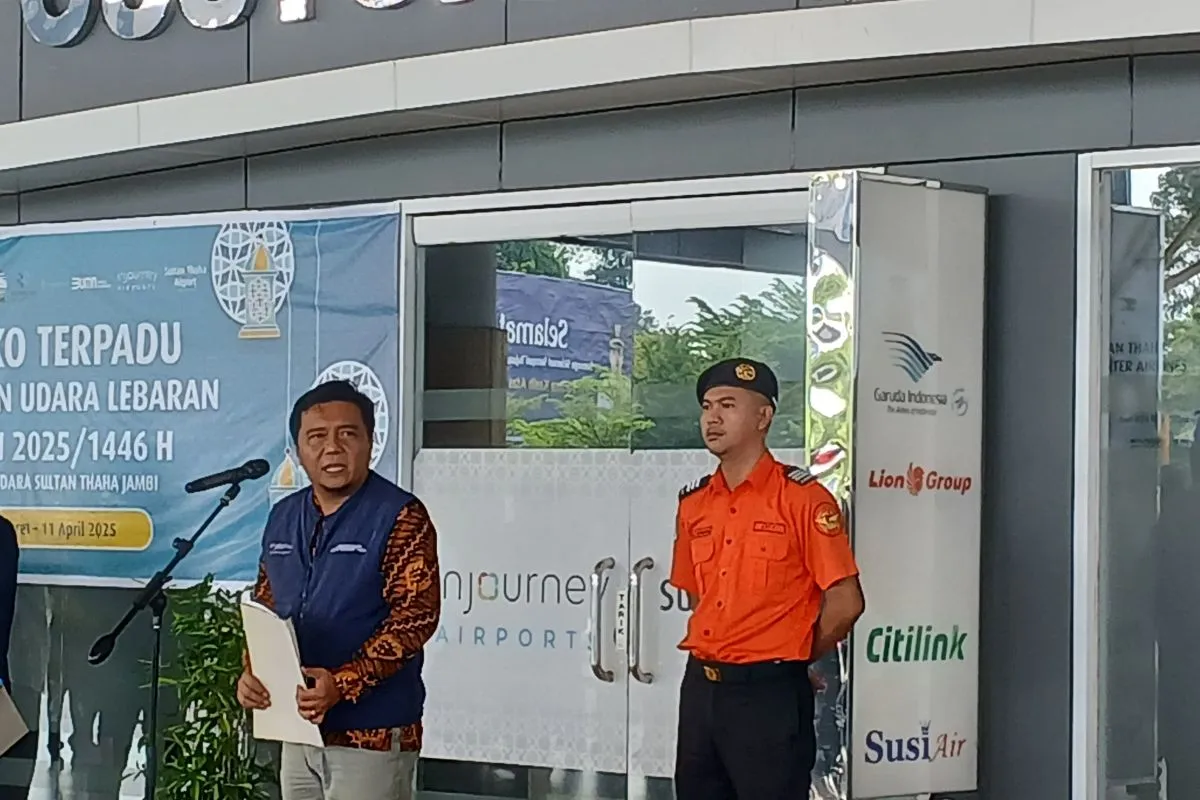 Manajemen Bandara Sultan Thaha Jambi Pastikan Landasan Pacu Kembali Layak Digunakan Usai Perbaikan [SR28/Ist]